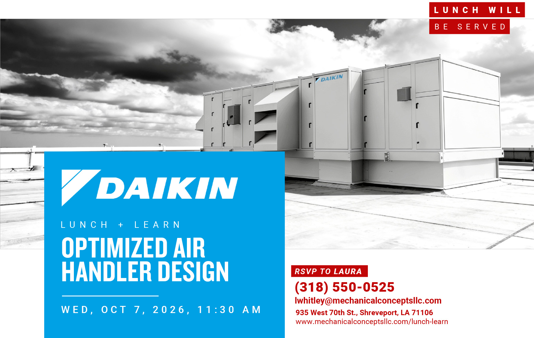 MC_Daikin_LL_Oct26_banner_v1 Mechanical Concepts Parts Team Cookout June 8, 2023