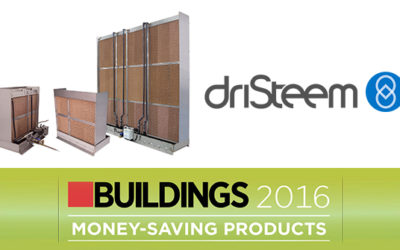 DriSteem’s Wetted Media System Selected as 2016 Money-Saving Product by BUILDINGS Magazine