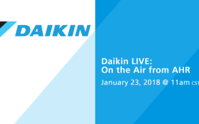 Daikin LIVE: On the Air from AHR 2018